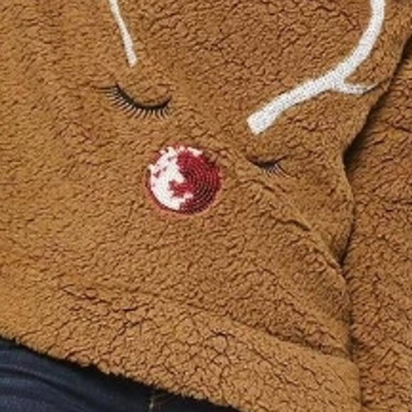 Embellished Sherpa Top with tag. - Picture 2 of 6